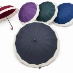 Parasol na kiju długi klasyczny mix kolorów