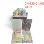Mini World Scenic Book Zestaw Naklejek 3D Dormitory