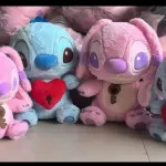 Maskotka Stitch z kluczykiem i sercem 40cm