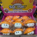 Squishy Sushi Super Soft Slow Rising 12 szt