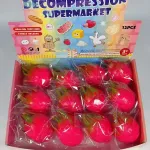 Squeeze Toy Smoczy Owoc Różowy 12 szt