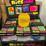 Nice Cube Żółty Antystresowy 3+ Pinchit Squeezeit