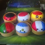 Gniotek piłka nożna z flagą Niemiec 8 cm