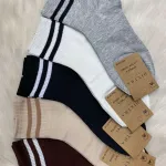 Skarpety Bawełniane w Paski BIXTRA Paris 35-38