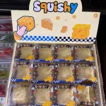Squishy Antystresowy Klocek Sera Żółty Miękki