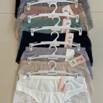 Majtki damskie Greenice z koronką 3XL-5XL mix kolorów