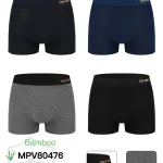Bokserki męskie bambusowe MPV80476 wiskozowe 95% elastyczne