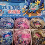 Slime z figurką zwierzątka w przezroczystym pojemniku 12 sztuk