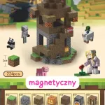 Magnetyczny zestaw klocków My World 224 elementy z figurkami