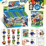Zestaw figurek Soccer World Cup 2026 z niespodzianką 24 szt