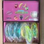 Stretchy Dough Ball Zestaw 12 szt. kolorowe piłeczki rozciągliwe