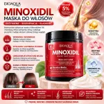 BIOAQUA Minoxidil 5% Maska do włosów z keratyną i biotyną 260g