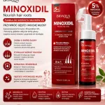 BIOAQUA Minoxidil 5% pianka do wzrostu włosów 150ml