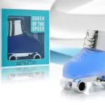 Perfum Roller Queen of the Speed 100ml niebieski flakon