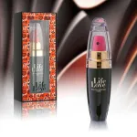 Life Love czarny flakon perfum 75 ml z różowym atomizerem