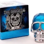 The Immortal Men Perfumowany flakon czaszka niebieski