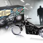 Black Chase Bikers Classic Parfum męski flakon motocykl czarny