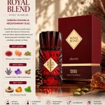 Royal Blend Séquoia perfumy męskie 100 ml w eleganckim opakowaniu bordowym