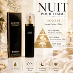 Perfumy Nuit Pour Femme 75ml czarne eleganckie opakowanie