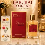 Barcrat Rouge 504 Perfumy 100ml z nutami szafranu i bursztynu