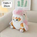 Maskotka kot rekin 35 cm pastelowa miękka pluszowa zabawka