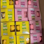 Nee Doh Nice Cube Zestaw Kostek Antystresowych Żółty i Różowy