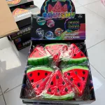 Squishy zabawka arbuzowa miękka antystresowa 12 sztuk