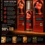 Keratin Nutrition Serum do włosów suchych i zniszczonych 80 ml