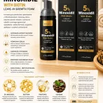 Körmesic 5% Minoxidil z Biotyną Pianka Bez Spłukiwania 60ml