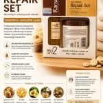 Zestaw Maca Essence Repair Set do włosów suchych i zniszczonych 50ml+50ml