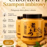 CAIGABAI Szampon imbirowy do włosów suchych 500 ml