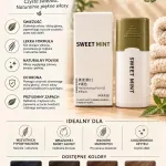 Sweet Mint Odświeżający Płyn do Włosów Czarny 120 ml