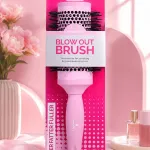 Lee Stafford Blow Out Brush różowa szczotka do włosów z dużą główką