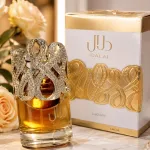 Perfumy Lattafa Dalal 100ml z ozdobną złotą nakładką