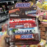 Zestaw batonów Snickers, Kinder Maxi, Bounty, KitKat, Twix 12 sztuk