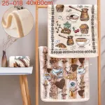 Ścierka z mikrofibry Coffee 40x60 cm z nadrukiem kawowym