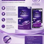 KORMESIC 7D Purple Paski Wybielające do Zębów 5 par
