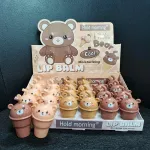 Hold morning Lip Balm nawilżający w opakowaniu misia 24 sztuki