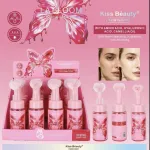 Kiss Beauty Pianka do Mycia Twarzy 150ml Różowa Motyl