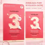 Numbuzin No.3 Tingle-Pore Softening Maska w płachcie 27 ml x5