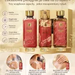 Impression Collection zestaw do pielęgnacji ciała 3x250 ml czerwony
