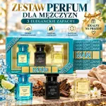 Zestaw perfumy prezentowy męski 3x30ml świeże i eleganckie zapachy