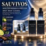 Zestaw Perfumy Sauvivos 2x55 ml świeży męski zapach