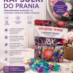 Perfumowane kapsułki do prania GELIJING WYOK z zapachem kwiatowym