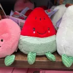 Pluszowe owoce zabawki miękkie kolorowe 15 cm
