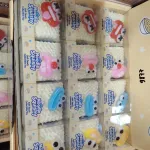 Noodle Squishy miękka zabawka antystresowa z twarzą mix kolorów