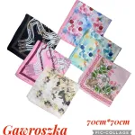 Gawroszka apaszka damska 70x70 cm mix wzorów kolorowych