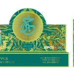 Perfumy Pistachio 35ml naturalny spray zielono-złoty
