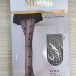 MiNiMi rajstopy kabaretka czarna z kokardkami 30 den