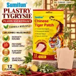 Plastry Rozgrzewające Sumifun Tiger 7x10 cm 12 sztuk